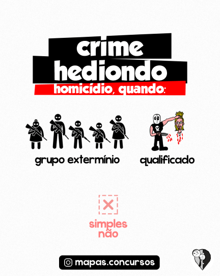 Crimes Hediondos - homicídio